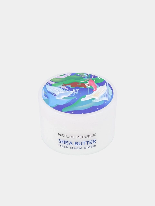 Паровой крем с маслом ши Nature Republic Shea Butter Steam Cream, 100 мл - 