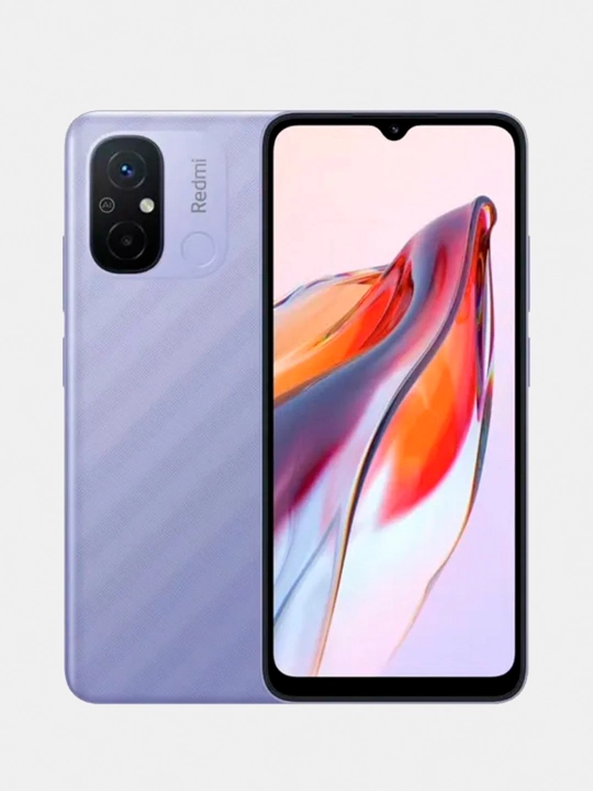 Смартфон Xiaomi Redmi 12C 4+128 ГБ, 4+64 ГБ, с основной камерой 50 МП