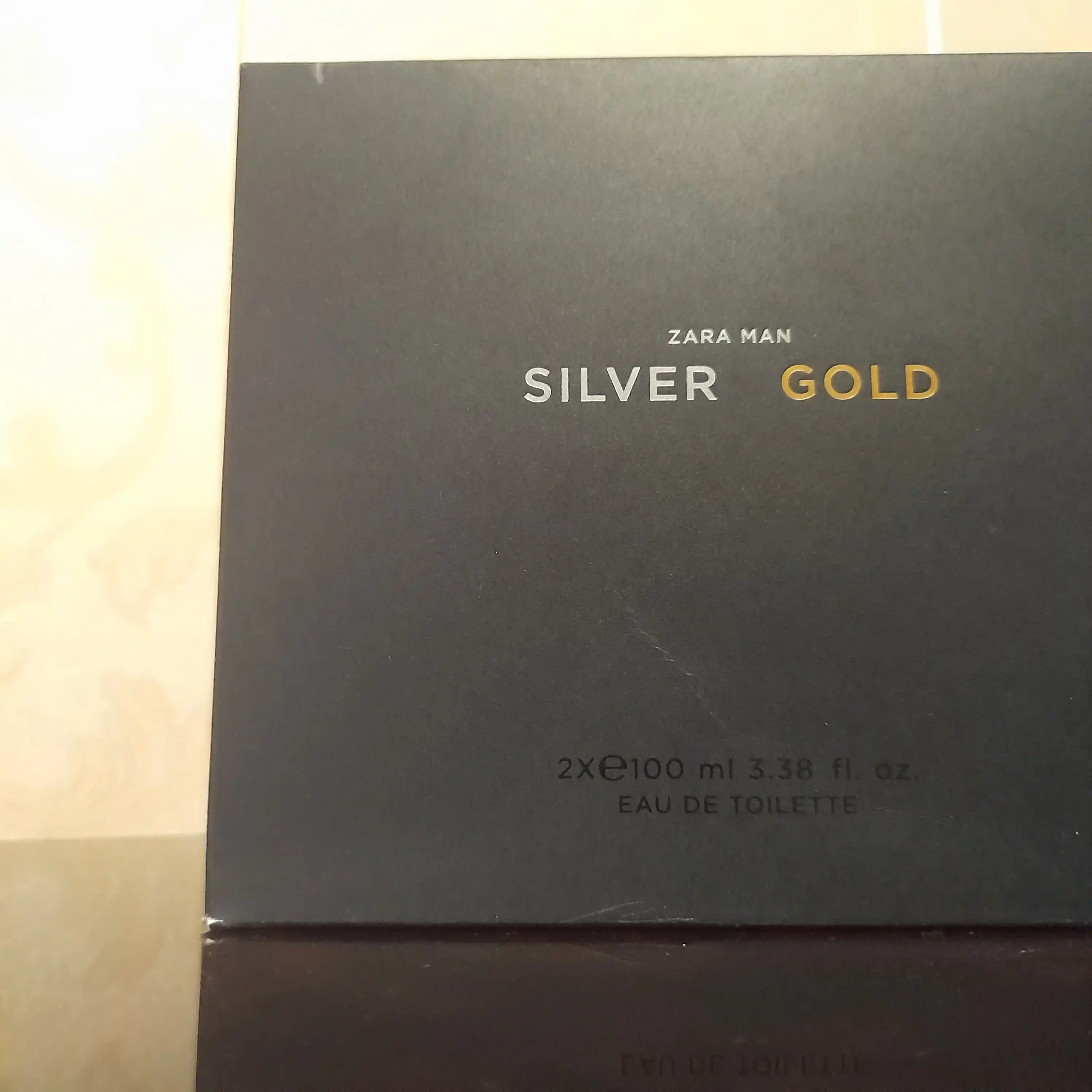 Туалетная вода для мужчин ZARA Silver, 100 мл + Gold, 100 мл