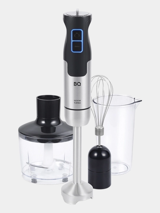 Blender BQ HB1234SS 3 tasi 1 da, 1500 Vt, Turbo rejim, mikser, maydalagich