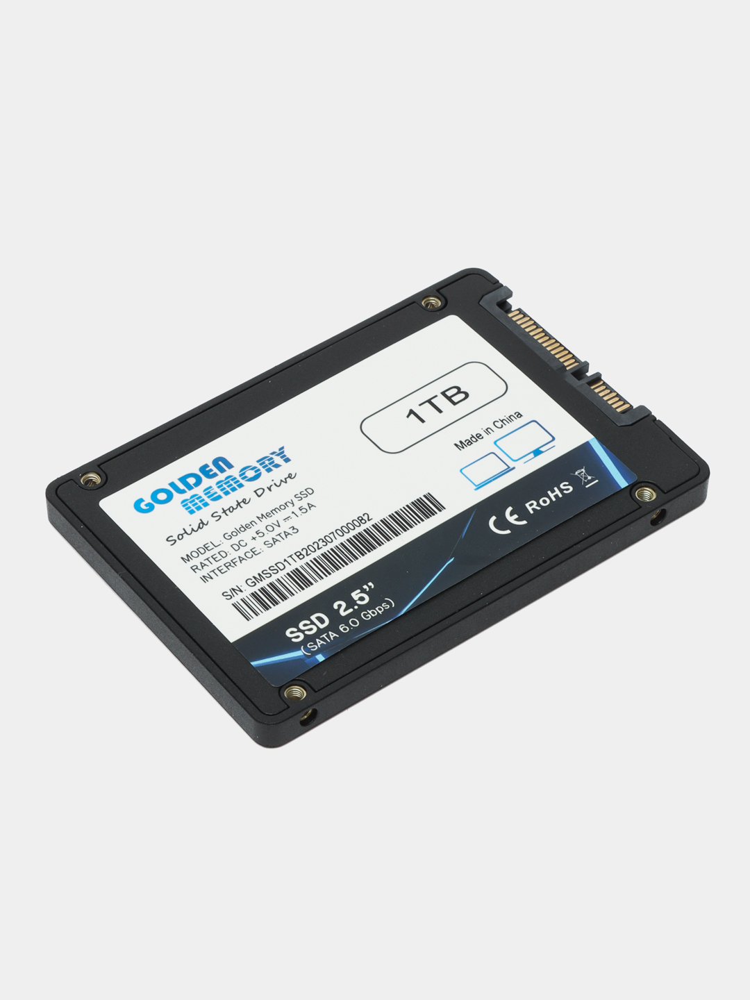 Твердотельный накопитель SSD SATA Golden Memory 128GB 256GB 512GB