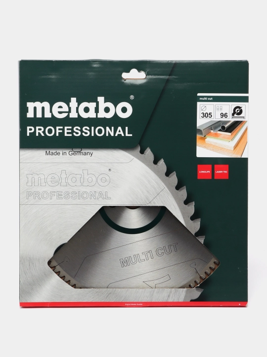 Arra pichog'i Metabo Multi Cut Professional, 305 x 30, Z96 FZ/TZ, 5NEG
