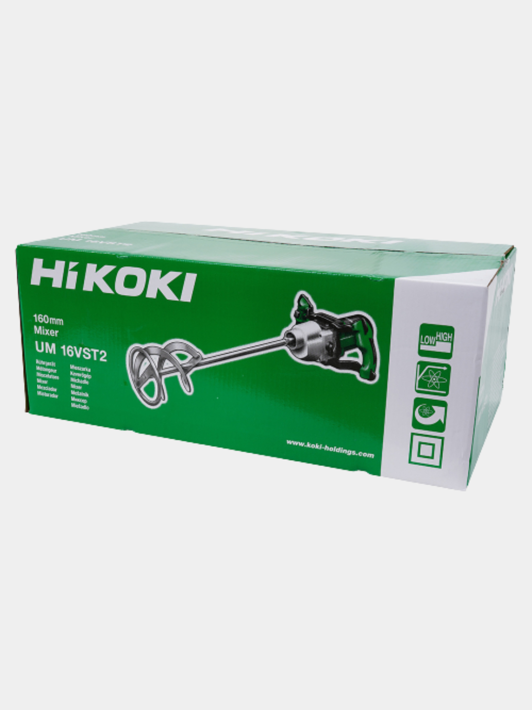 Строительный миксер Hikoki Mixer UM16VST2, 160 мм купить по низким ...