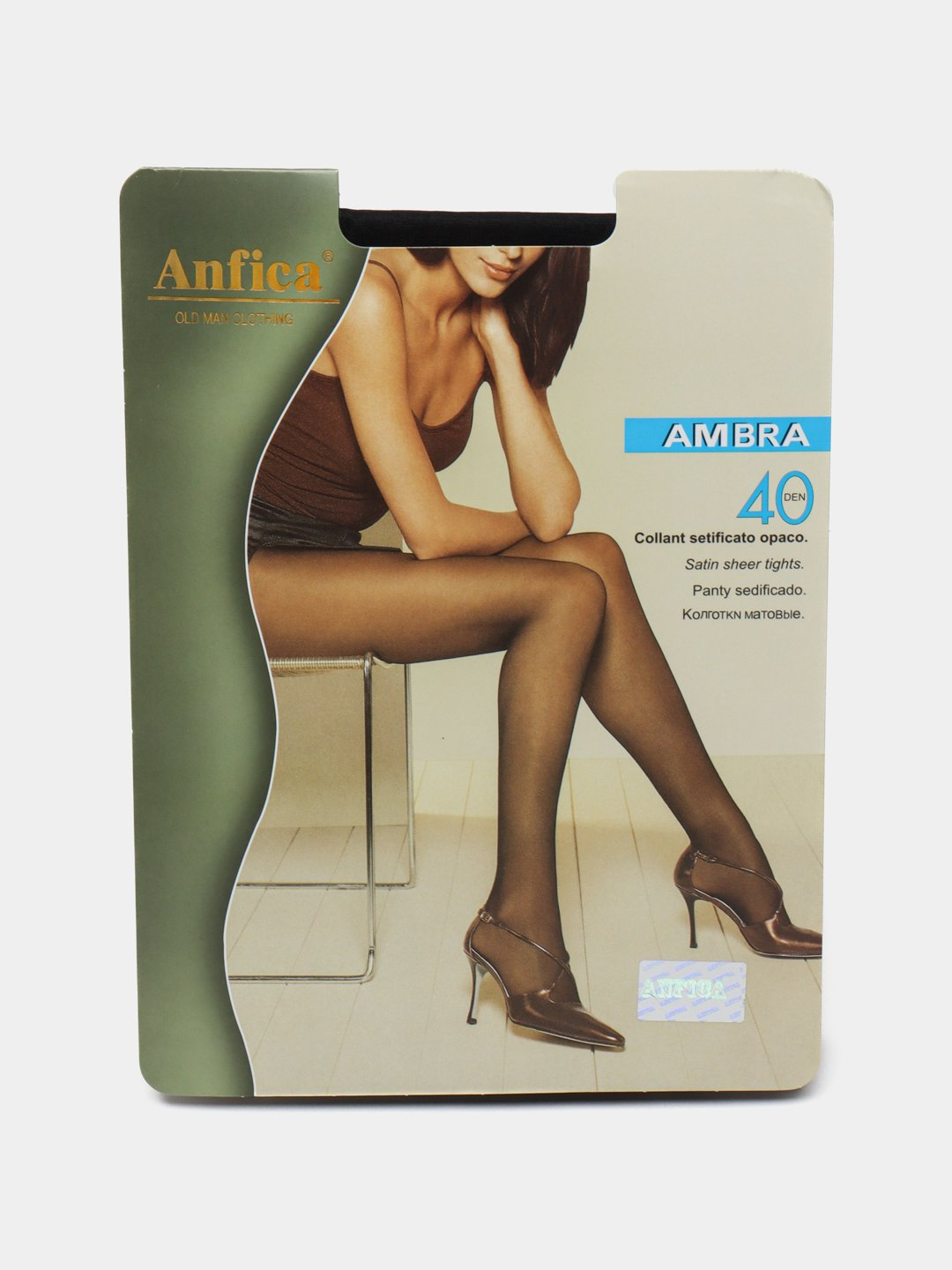 Анфиса Черных pantyhose Женские матовые капроновые колготки Anfica, 20-40 Den купить по низким  ценам в интернет-магазине Uzum (728257)