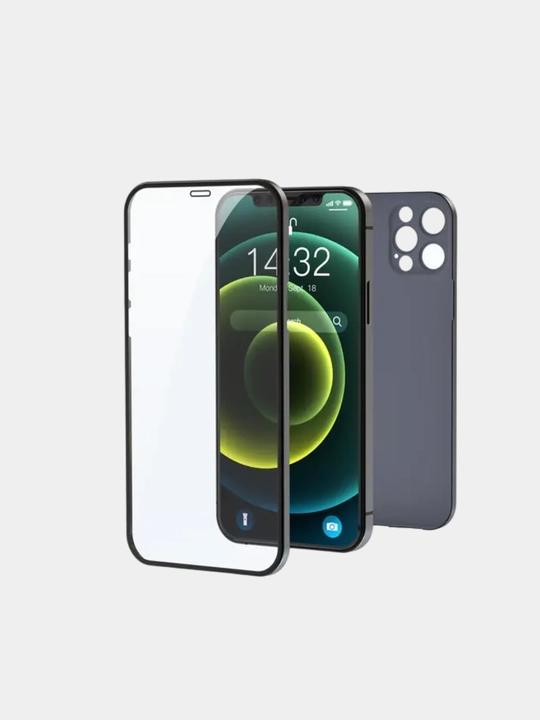 WINBO, Devia 2 in 1 Ultra thin G'ilof Iphone 12 Pro Max Uchun Ikki tomonlama, 360 gradusli