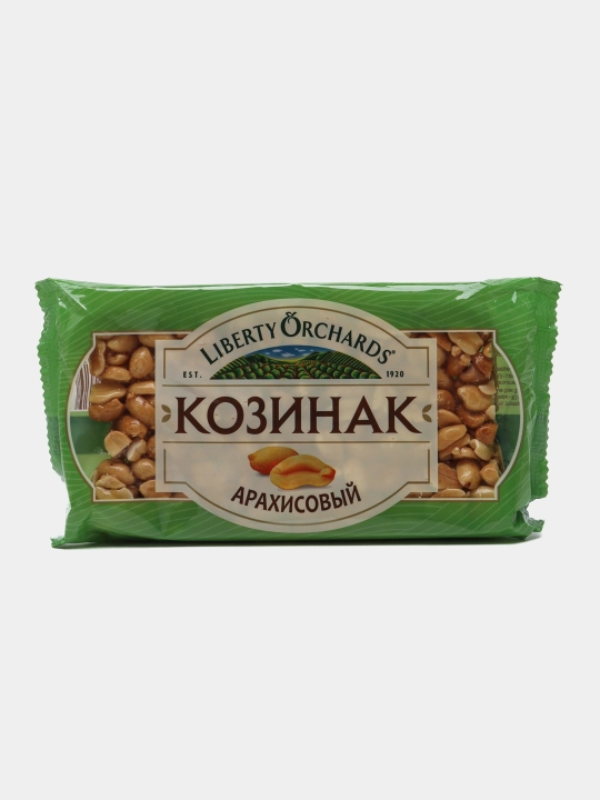 Kozinak yeryong'oq Liberty Orchards, 150 g - 