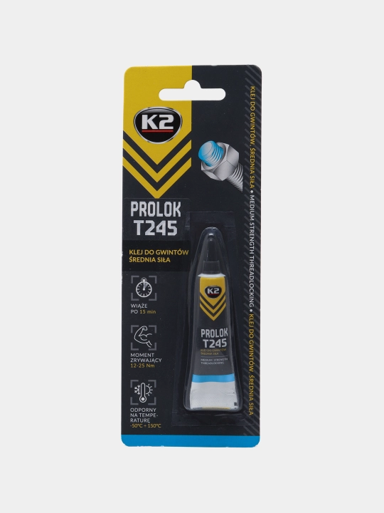 Фиксатор резьбы K2 Prolok Medium, 6 мл
