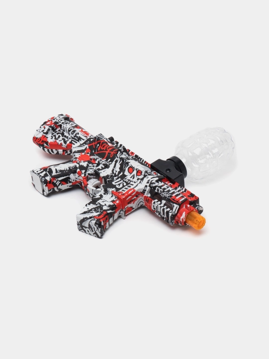 Orbiz va ko'pikli o'qlarni otadigan o'yinchoq blaster, 2 tasi 1 da, elektr