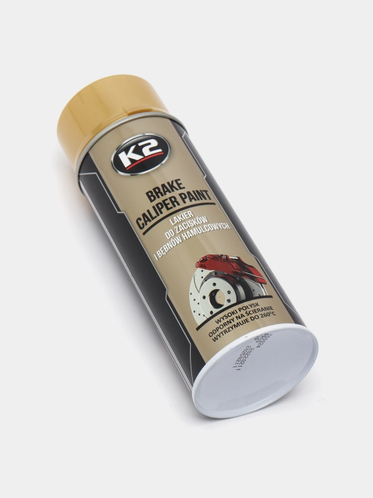 Краска для суппортов и дисков, высокотемпературная K2 Brake Caliper Paint, 400 мл