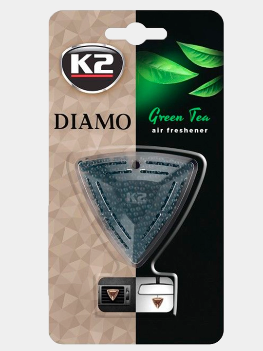 Освежитель воздуха K2 DIAMO, в 6 ароматах, гипоаллергенный