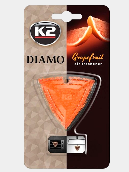 Освежитель воздуха K2 DIAMO, в 6 ароматах, гипоаллергенный