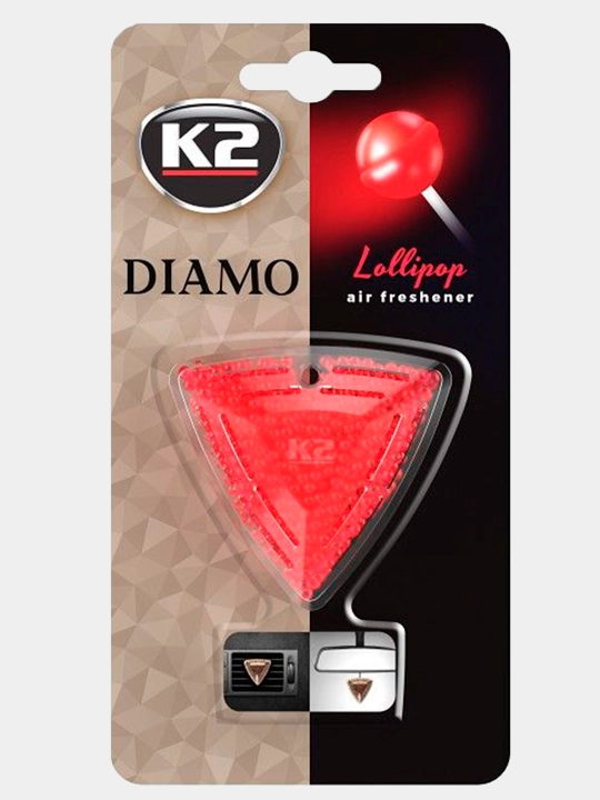 Освежитель воздуха K2 DIAMO, в 6 ароматах, гипоаллергенный