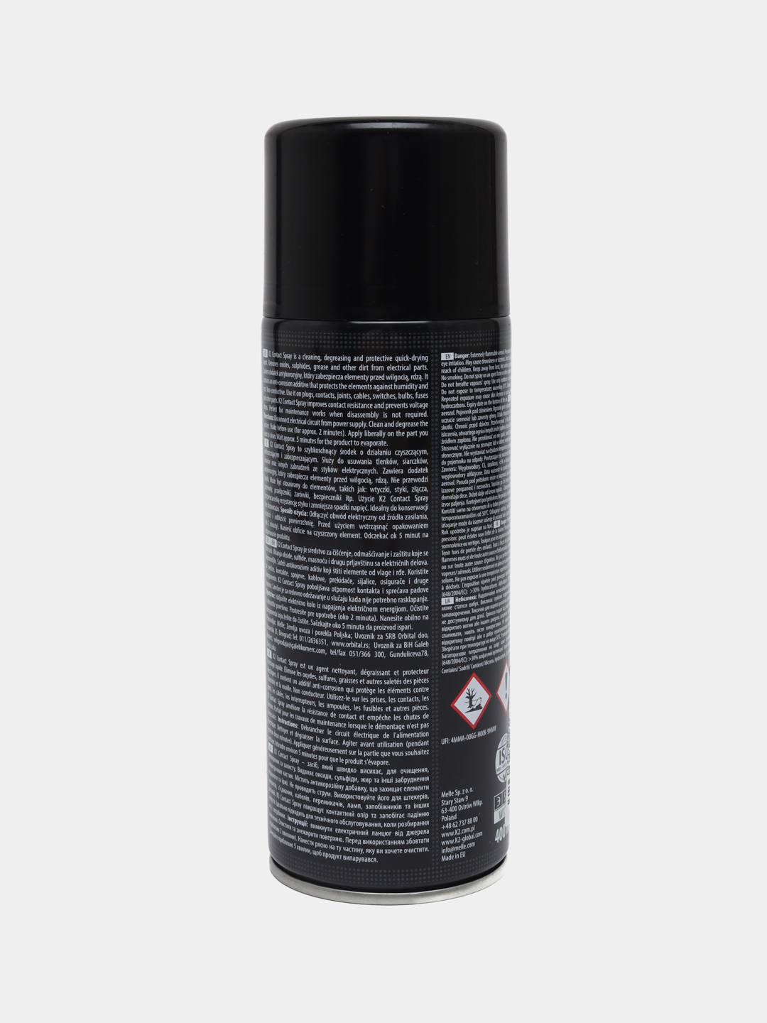 Очиститель электронных контактов с эффектом защиты от окисления K2 Contact  Spray, 400 мл купить по низким ценам в интернет-магазине Uzum (710372)