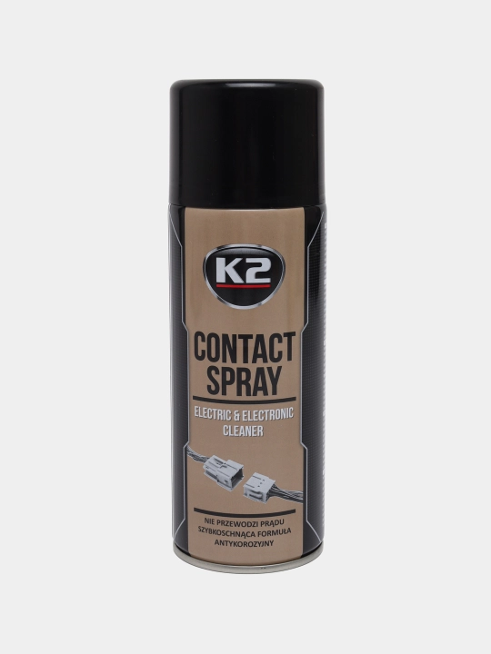 Очиститель электронных контактов с эффектом защиты от окисления K2 Contact Spray, 400 мл