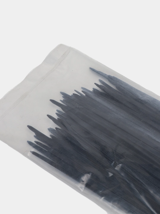 Neylon shtapslar-kabel bog'ichi, 100 dona, uzunligi 200, 250, 300, 350 mm
