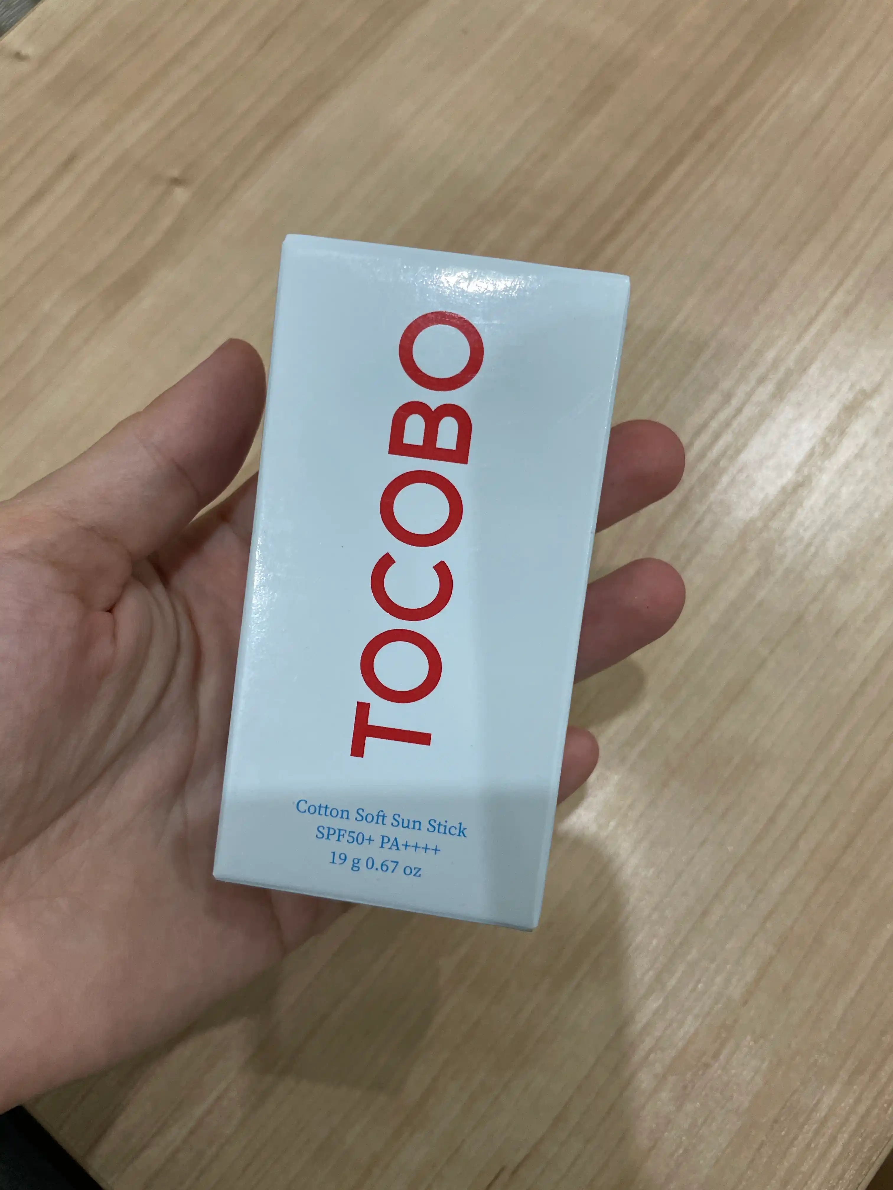 Солнцезащитный стик для лица Tocobo Cotton Soft Sun Stick SPF 50 + PA++++ /, 19 г