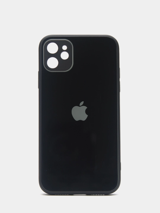 iPhone 11, 12, 13, 14, Pro va Pro Max uchun shishali bo'lgan g'ilof