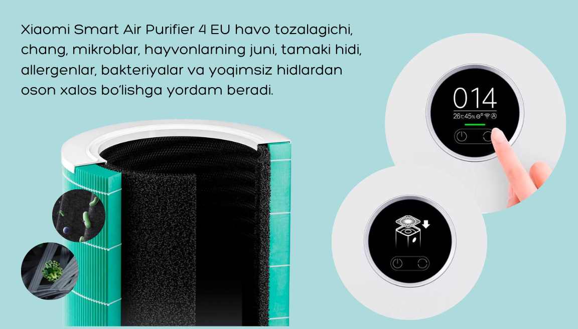 Smart air purifier 4 pro global