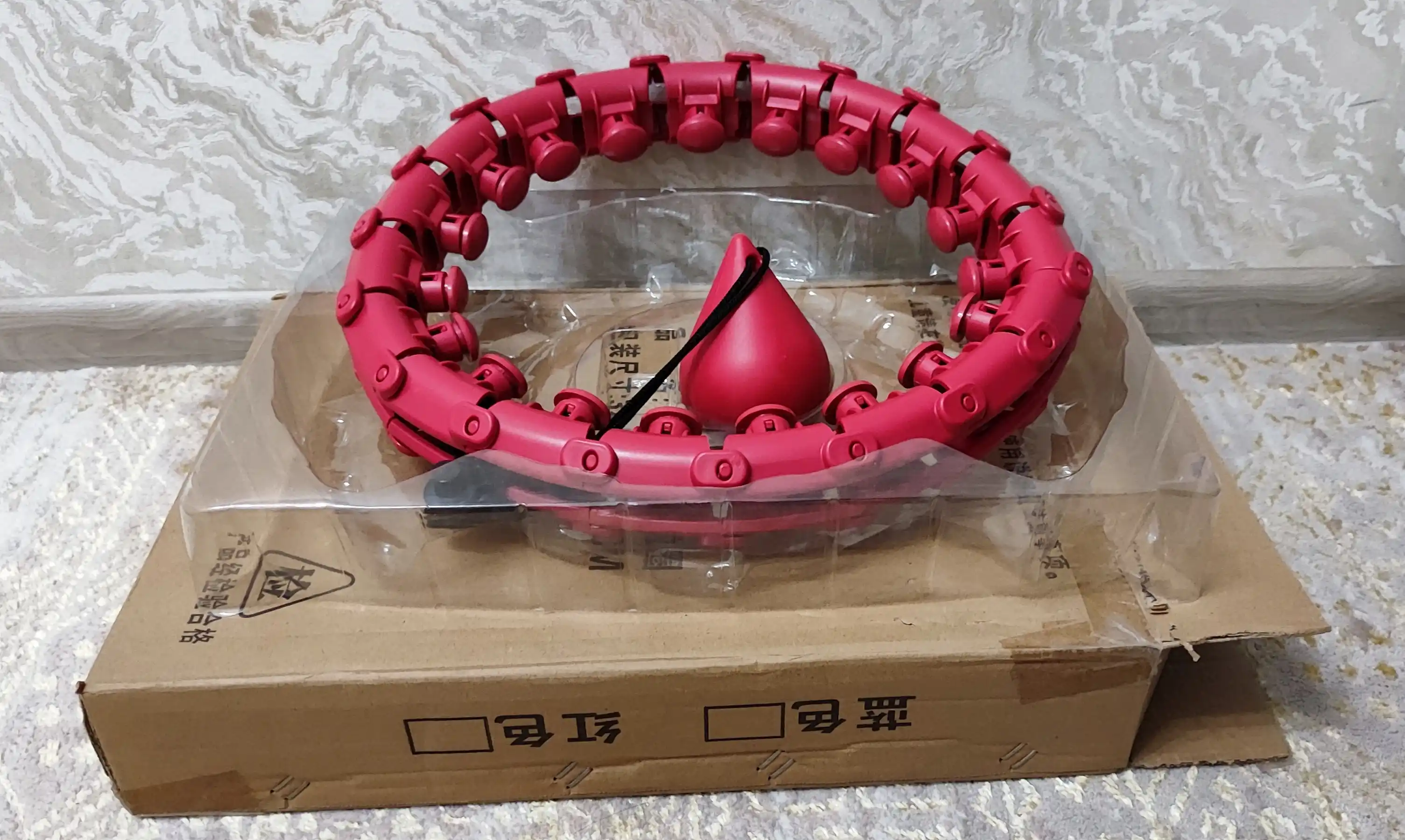 Hula Hoop, fitnes, bel uchun massaj halqasi, 57 sm dan 110 sm gacha