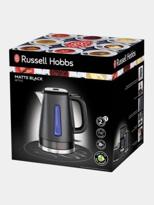 Электрочайник Russell Hobbs 26140-70, подсветка, мощность - 2400 Вт, объем 1.7 л