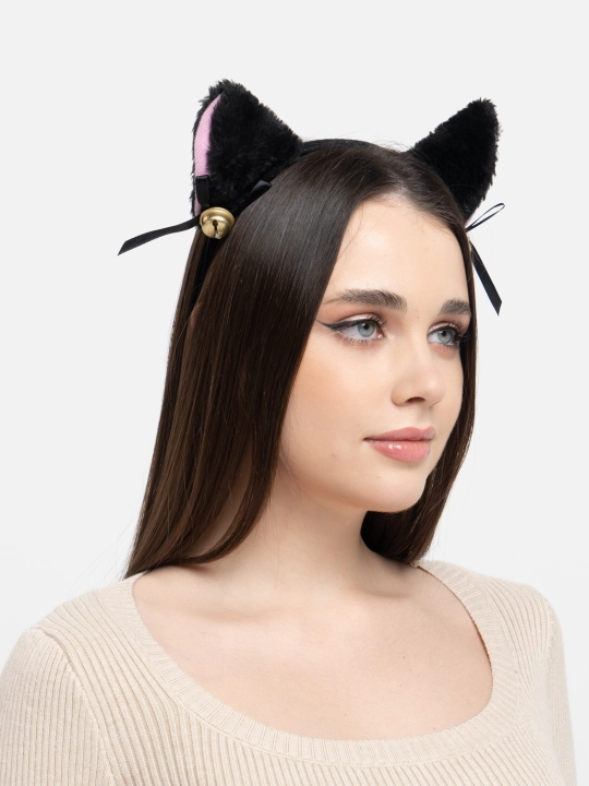 Заколки, кошачьи ушки, с колокольчиками, косплей, аниме