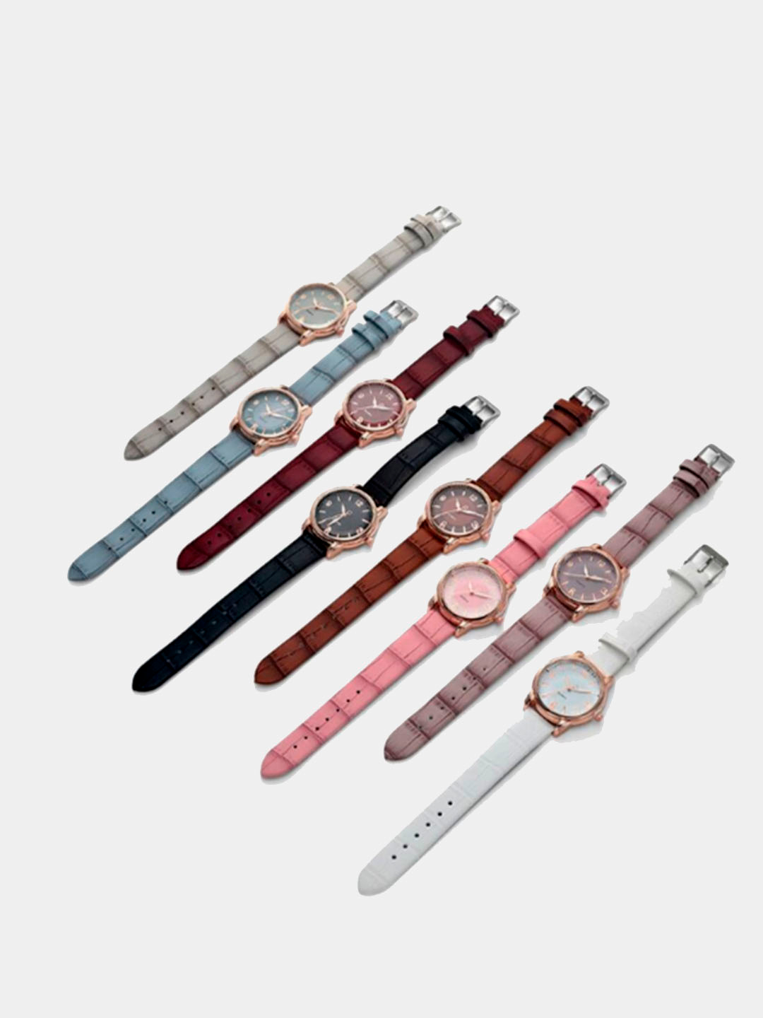 Женские наручные часы, с кожаным ремешком, 5 цветов купить по низким ...