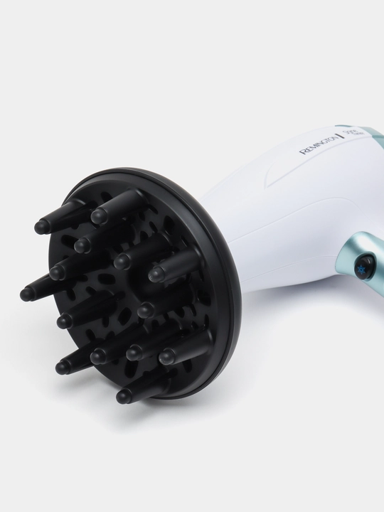 Soch quritgichi Remington Shine Therapy D5216, 2300 Vt, ionlash funktsiyasi bilan, oq