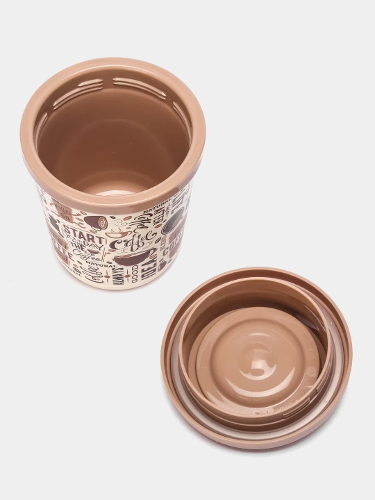 Termal stakan, ikki qoplamli, ichimliklar uchun, 300-400 ml