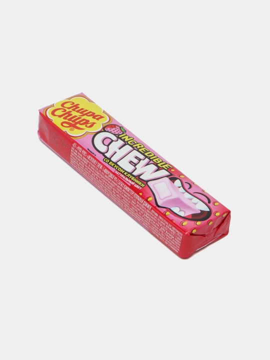 Chaynaladigan konfet Chupa Chups Incredible Qulupnay, 47 g