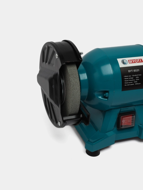 Biyoti charx apparati 125 mm: 150 Vt, 2950 ayl/daq, himoya oynalari (BYT-BG01)