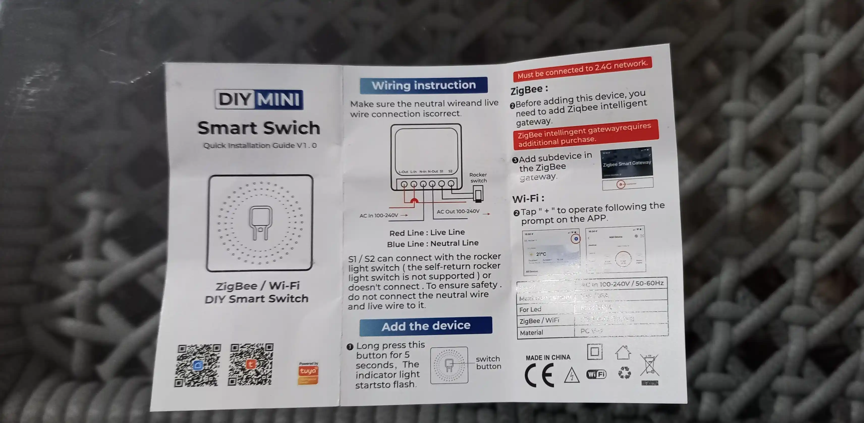 Умное реле Tuya Wifi Smart Switch: контроль устройств через Wi-Fi с Яндекс Алисой