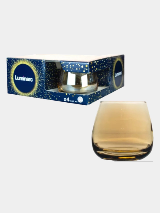 Bokallar Luminarc oltin asal, Golden Honey seriyasi, 5 turdagi