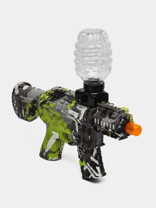 Orbiz va ko'pikli o'qlarni otadigan o'yinchoq blaster, 2 tasi 1 da, elektr