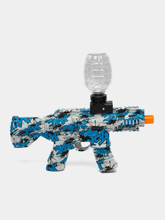 Orbiz va ko'pikli o'qlarni otadigan o'yinchoq blaster, 2 tasi 1 da, elektr