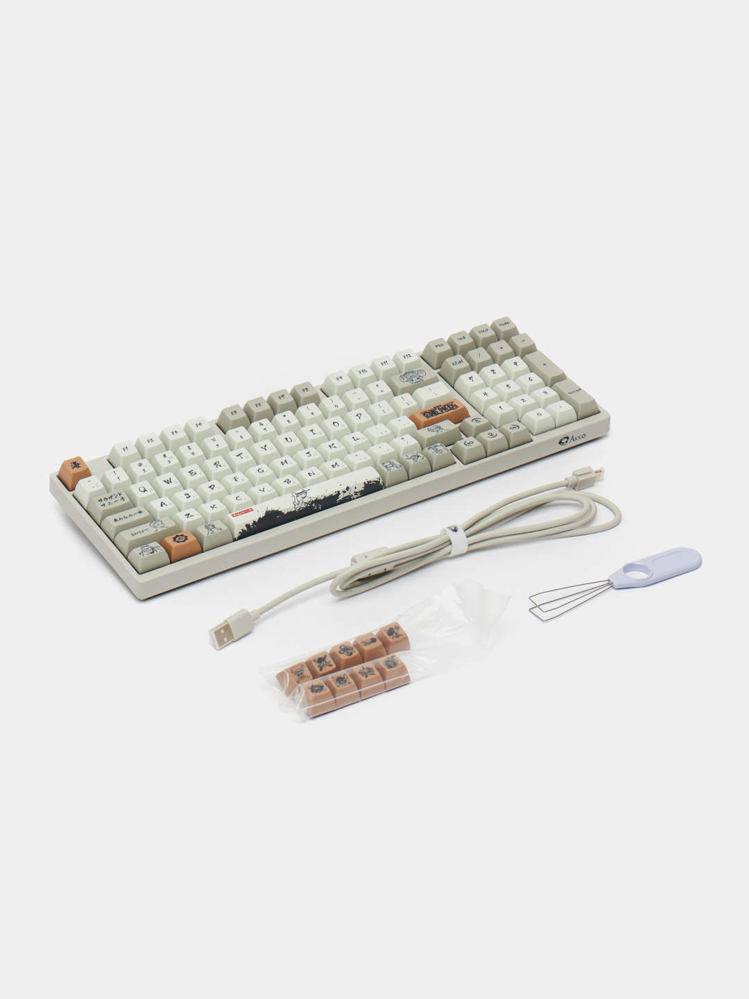 Механическая клавиатура Akko 3098S, игровая, синие свитчи, RGB ...