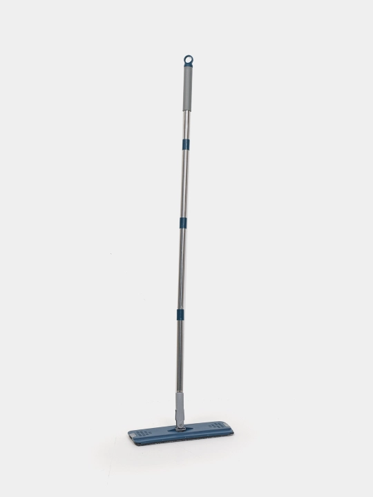 Shvabra to'plami Scratch Cleaning Mop, siqish bilan va ikki bo'lakli chelak bilan, tayoqning uzunligi 120 sm