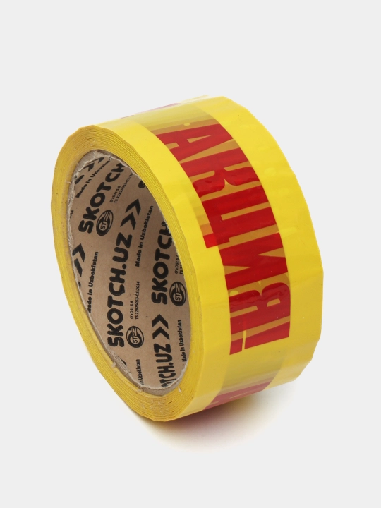 Скотч с надписью "Акция!", 4.5 см * 50 м