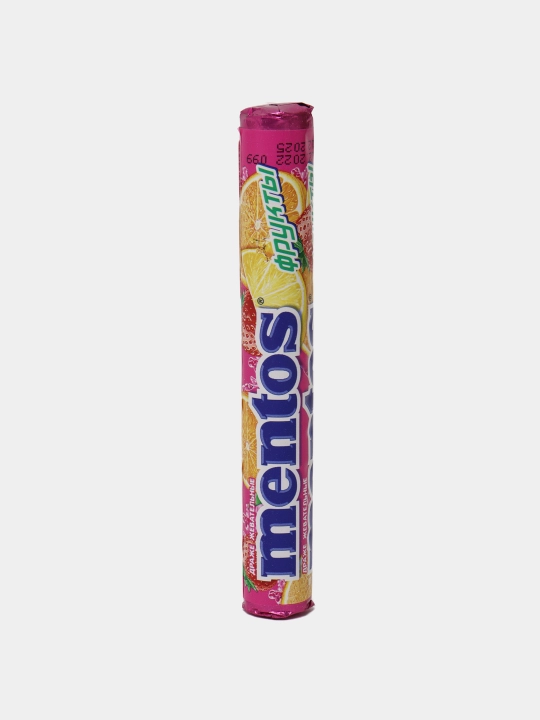 Жевательные драже Mentos Фрукты, 37.5 г
