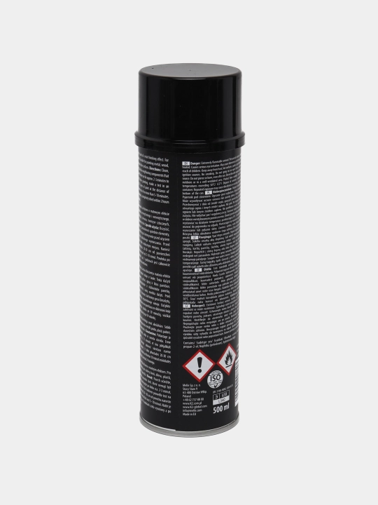 Краска для дисков K2 BLACK MATT ACRYLIC COATING, чёрная, матовая, 500 мл