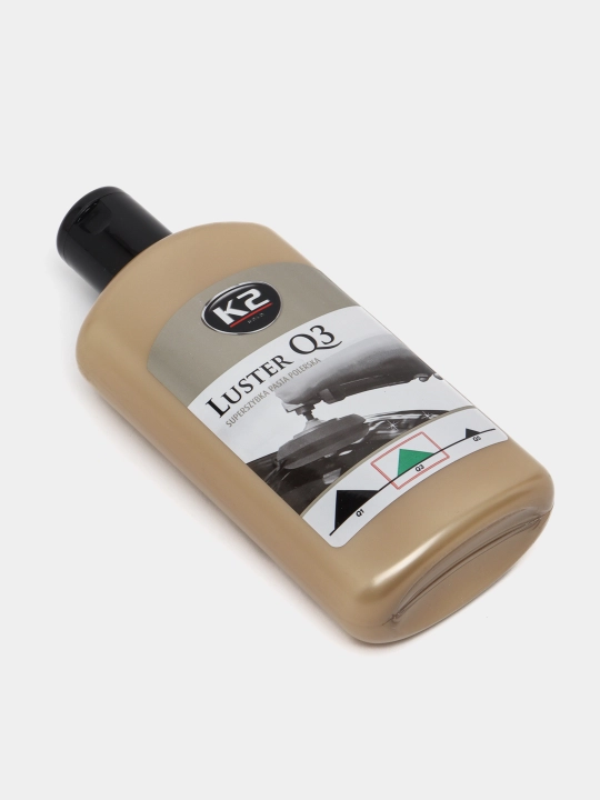 K2 LUSTER Q3 GREEN Паста для полировки профессиональная 3 в 1 от мелких царапин, 250 мл