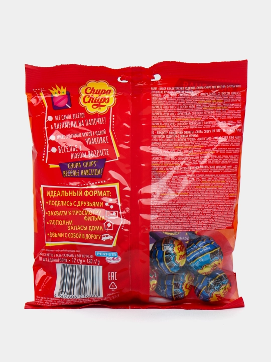Karamel Chupa Chups The Best of, 12 g