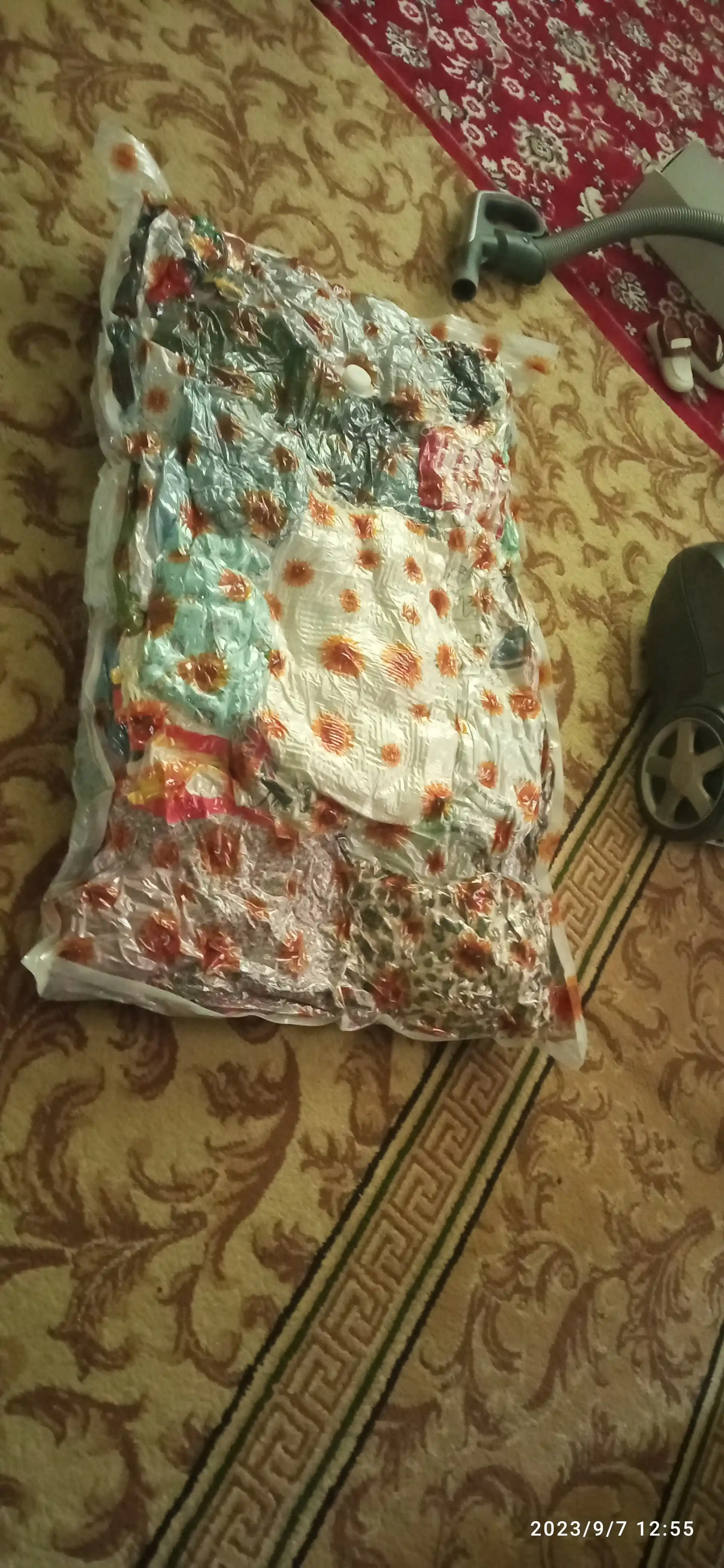 Вакуумный пакет-мешок, для хранения вещей и одежды