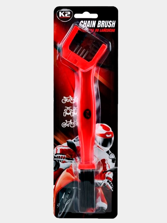 Щётка для чистки вело и мото и пр. цепей K2 Chain cleaning brush