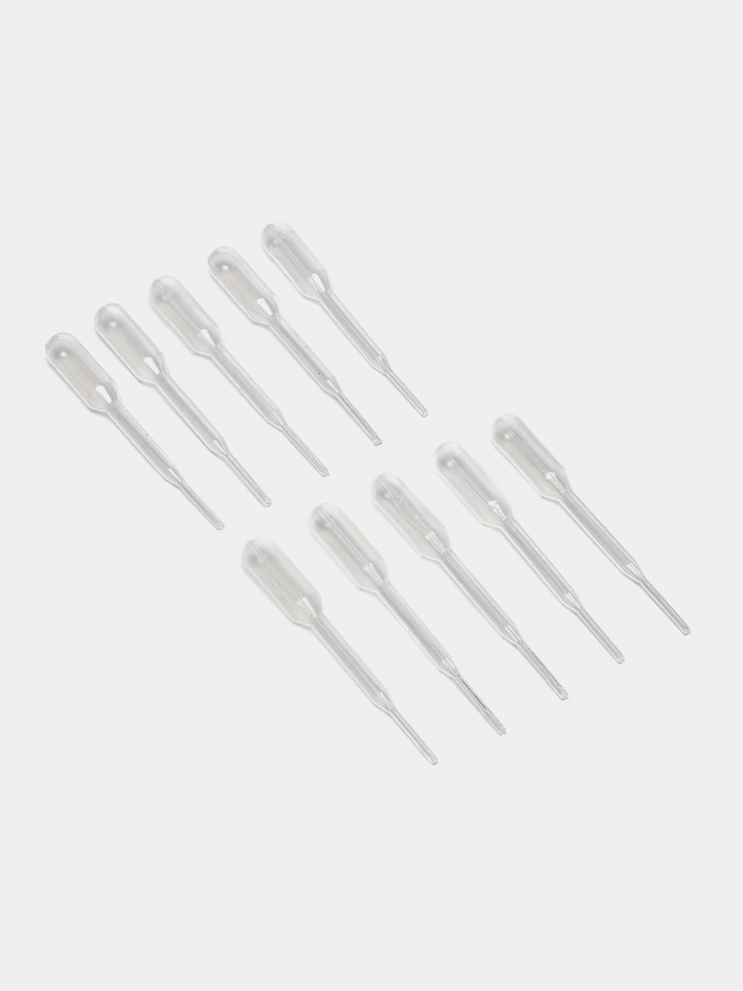Pipetka, tajribalar va ijodkorlik uchun, 10 dona to'plam