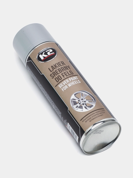 Краска для дисков серебряная K2 Silver Lacquer For Wheels, 500 мл