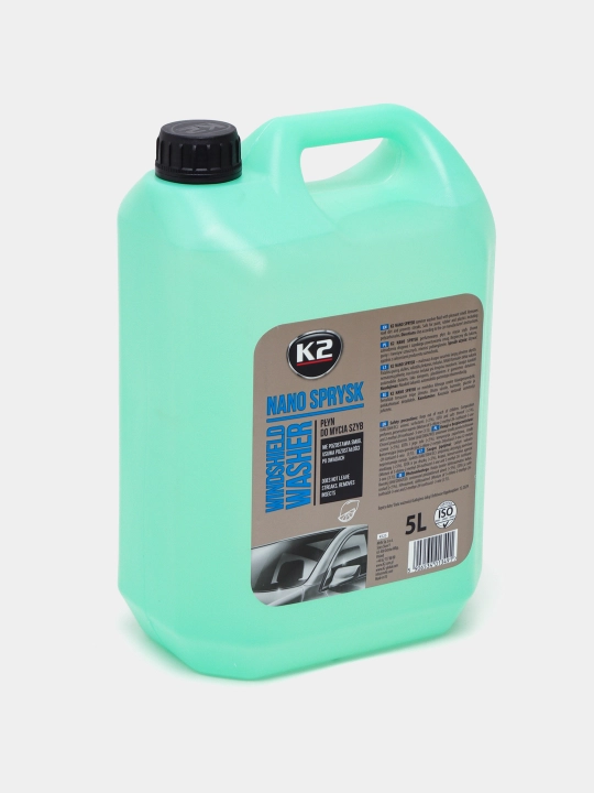 K2 NANO SPRYSK Очиститель стёкол, летний, высокоэффективный, с приятным ароматом, 5 литров