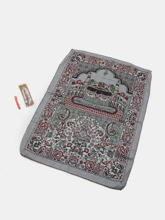 Ayollar sovg'a to'plami - Namoz kiyim, Tasbih, Jo'ynamoz (gilam), Misvok