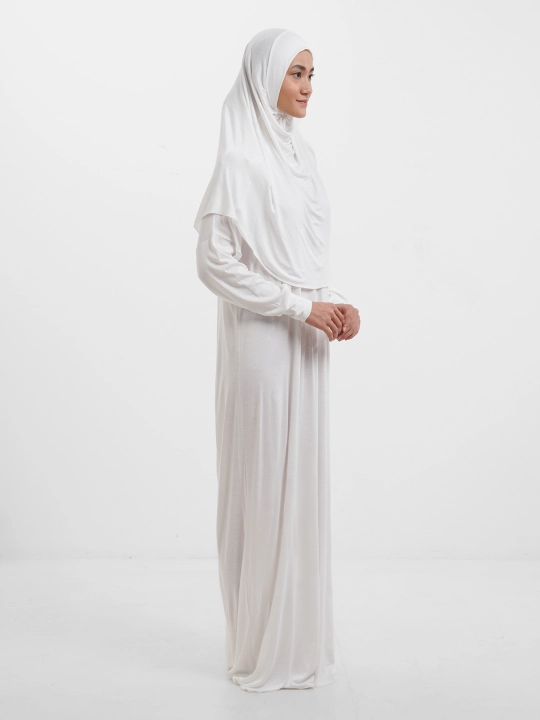 Ayollar sovg'a to'plami - Namoz kiyim, Tasbih, Jo'ynamoz (gilam), Misvok