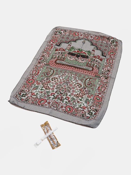 Ayollar sovg'a to'plami - Namoz kiyim, Tasbih, Jo'ynamoz (gilam), Misvok