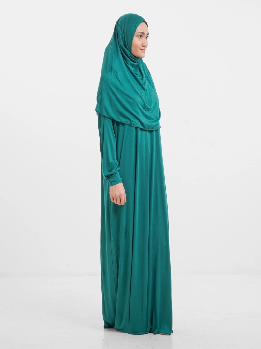 Ayollar sovg'a to'plami - Namoz kiyim, Tasbih, Jo'ynamoz (gilam), Misvok